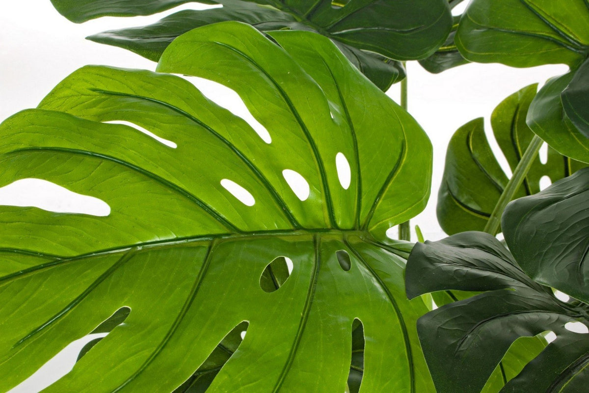 Művirág - PHILODENDRON zöld műanyag művirág