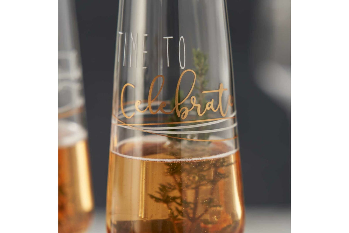 Pezsgős pohár - PRESENTE Celebrate pohár szett 2részes pezsgős - Leonardo