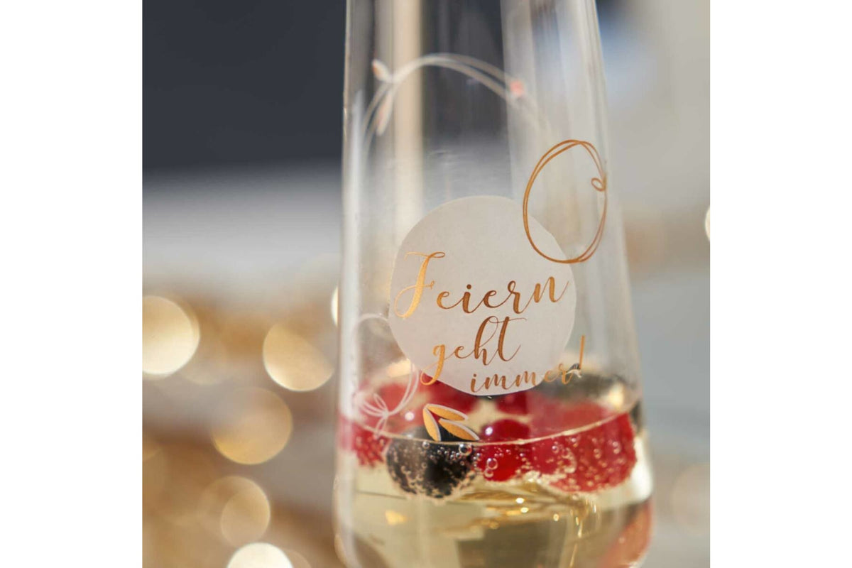 Pezsgős pohár - PRESENTE Feiern pohár szett 2részes pezsgős - Leonardo