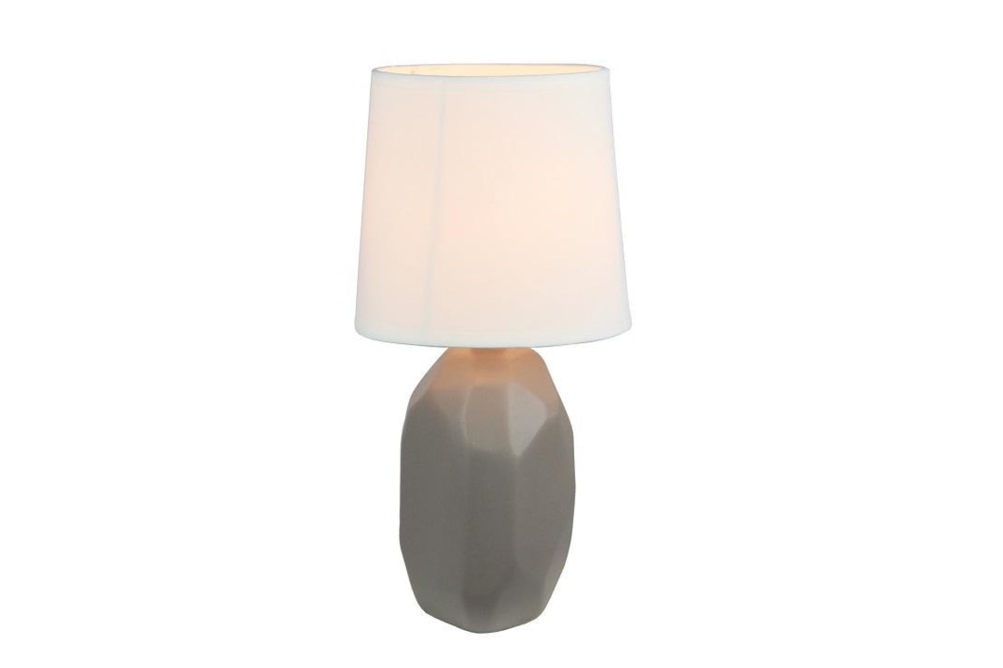 Asztali lámpa - QENNY barna kerámia asztali lámpa