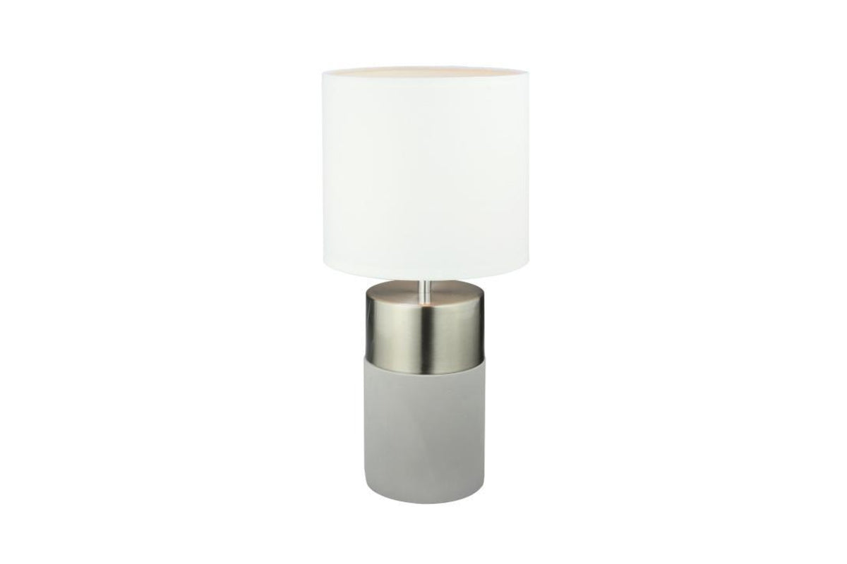 Asztali lámpa - QENNY fehér fém asztali lámpa