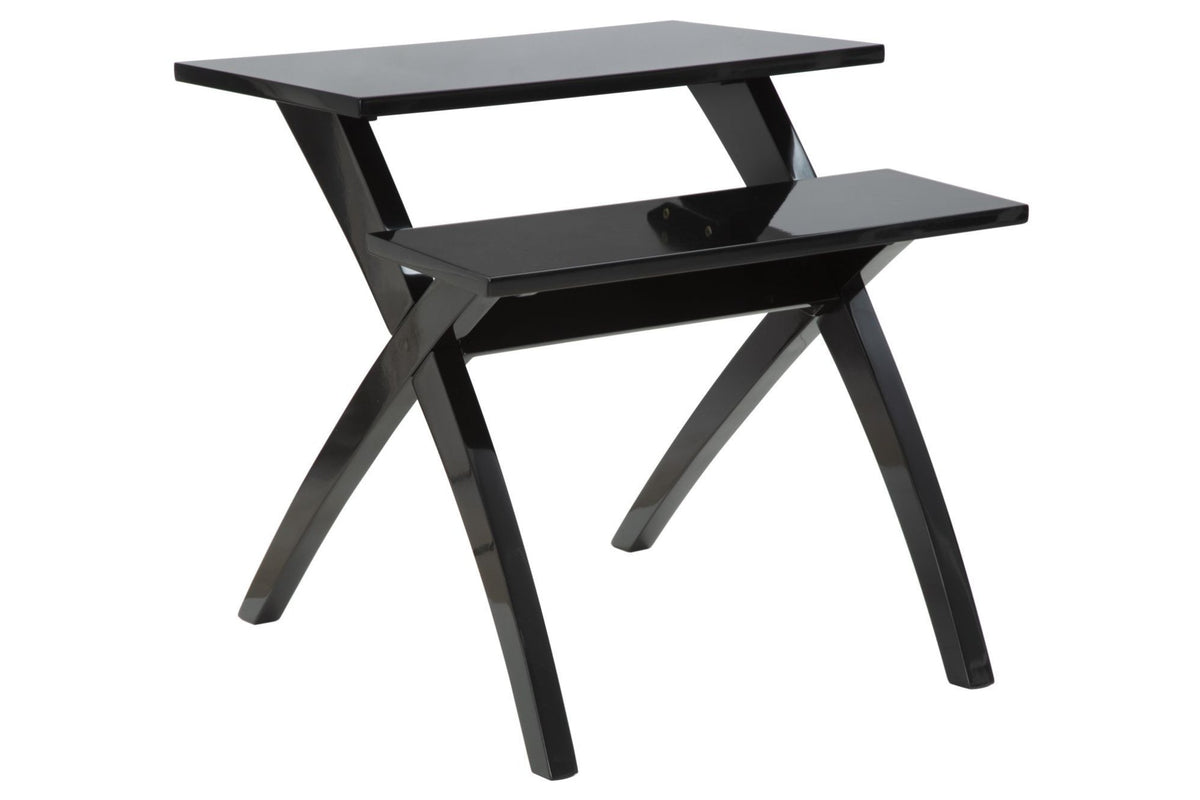 Lerakóasztal - RICO fekete mdf lerakóasztal