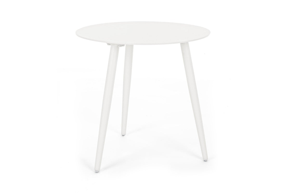 Kerti asztal - RIDLEY fehér alumínium kerti asztal