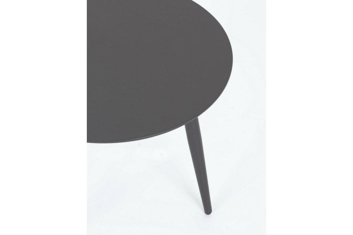 Kerti asztal - RIDLEY fekete alumínium kerti asztal