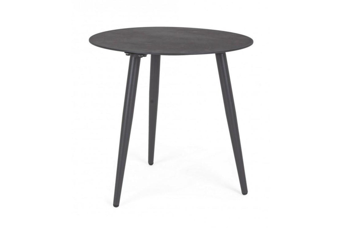 Kerti asztal - RIDLEY fekete alumínium kerti asztal