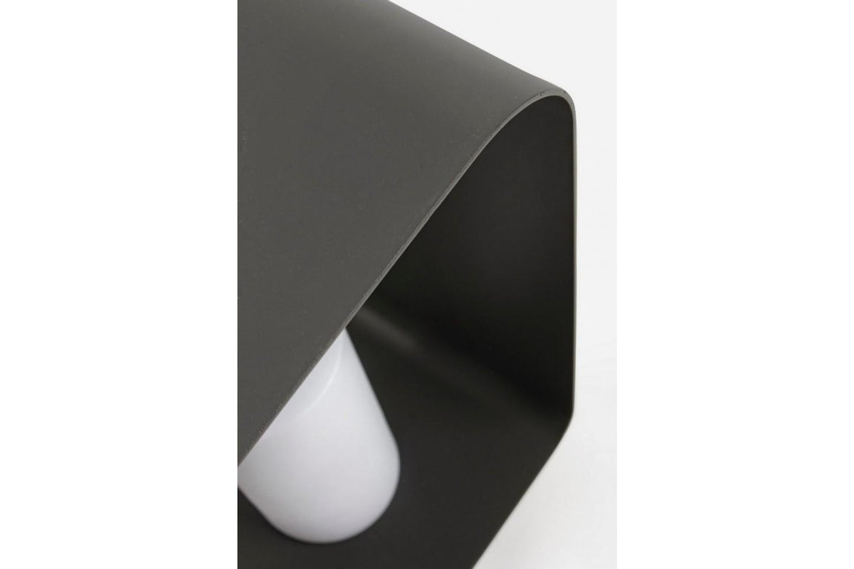 Kültéri lámpa - RIDLEY fekete alumínium kültéri lámpa