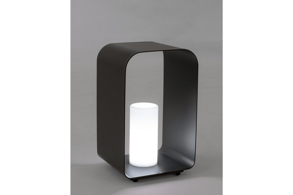 Kültéri lámpa - RIDLEY fekete alumínium kültéri lámpa