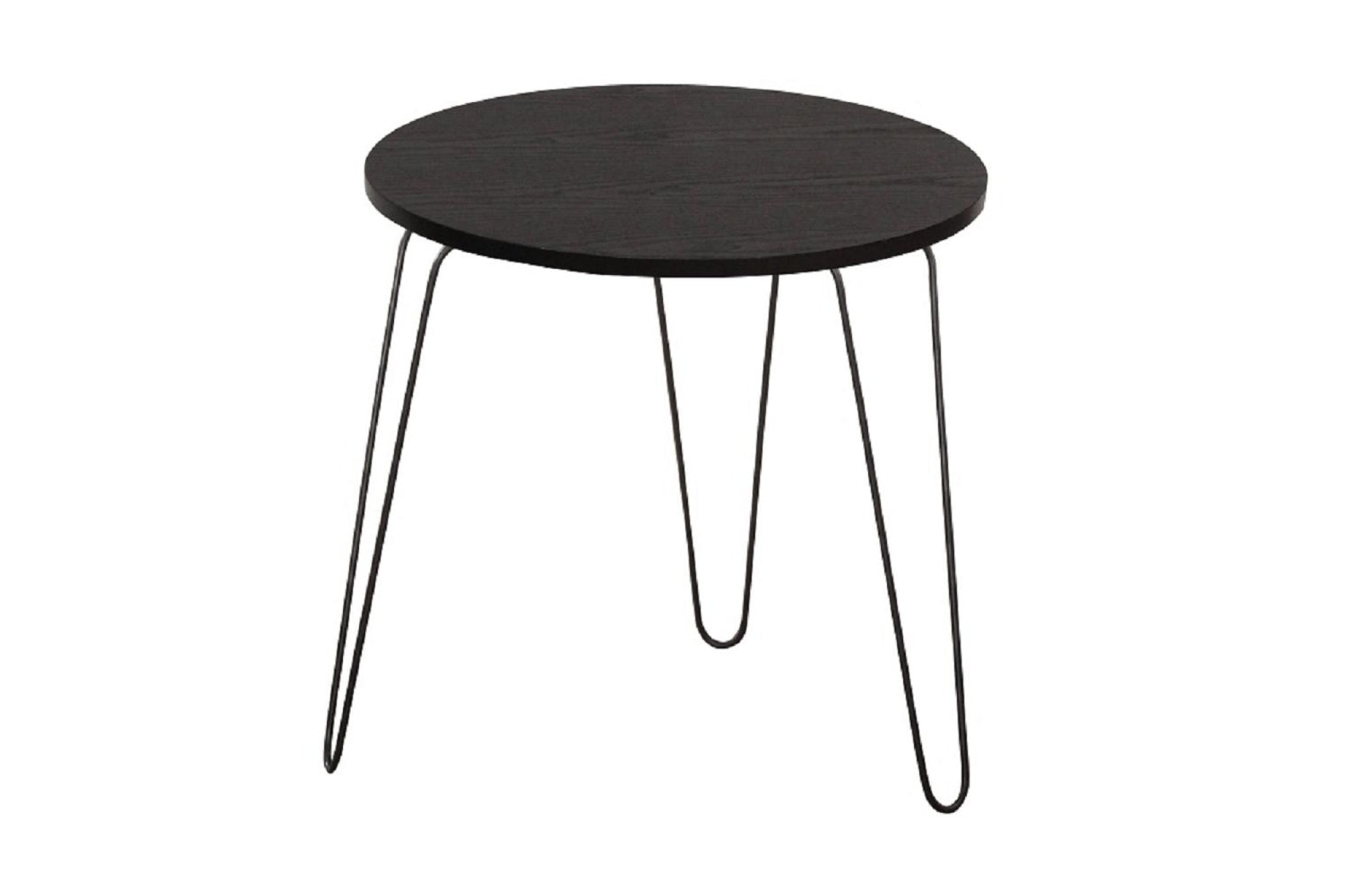 Lerakóasztal - RONIN fekete mdf lerakóasztal