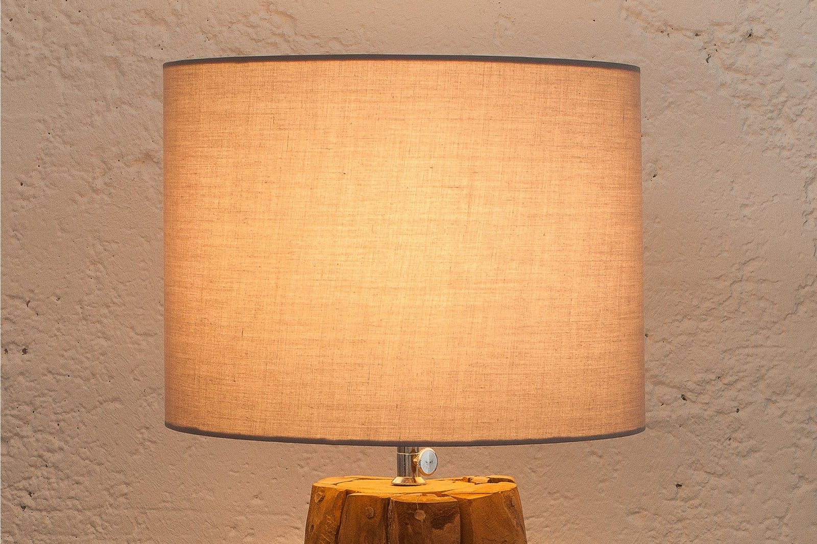 Lámpabúra - ROOTS szürke lenvászon lámpabúra 30x30x23