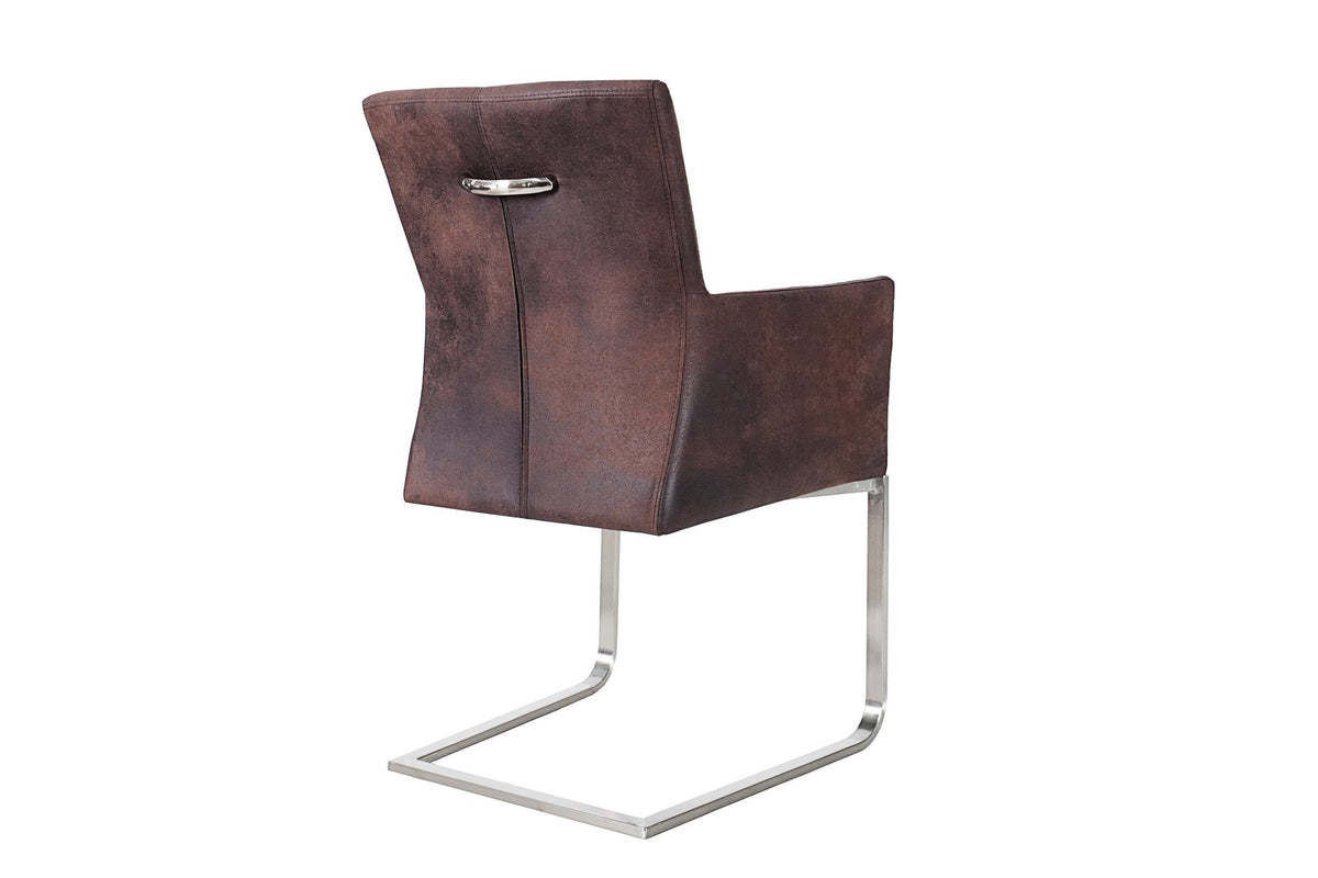 Szék - SAMSON sötét kávészínű fémvázas szék