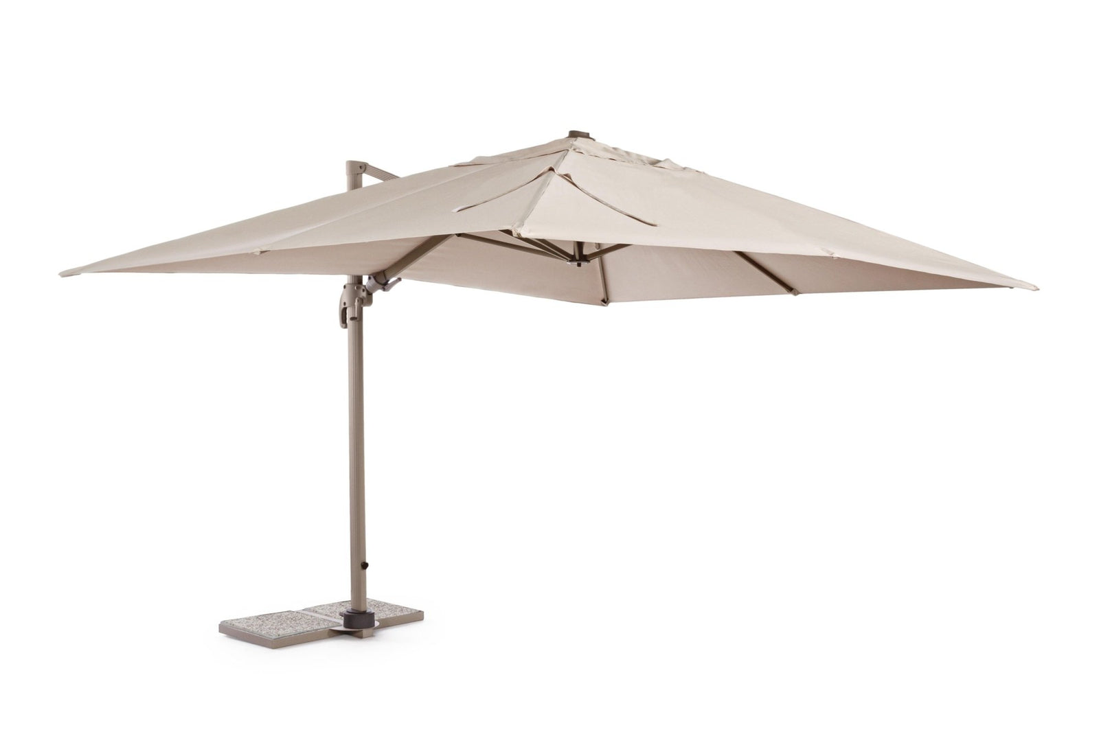 Napernyő - SARAGOZZA barna szövet napernyő