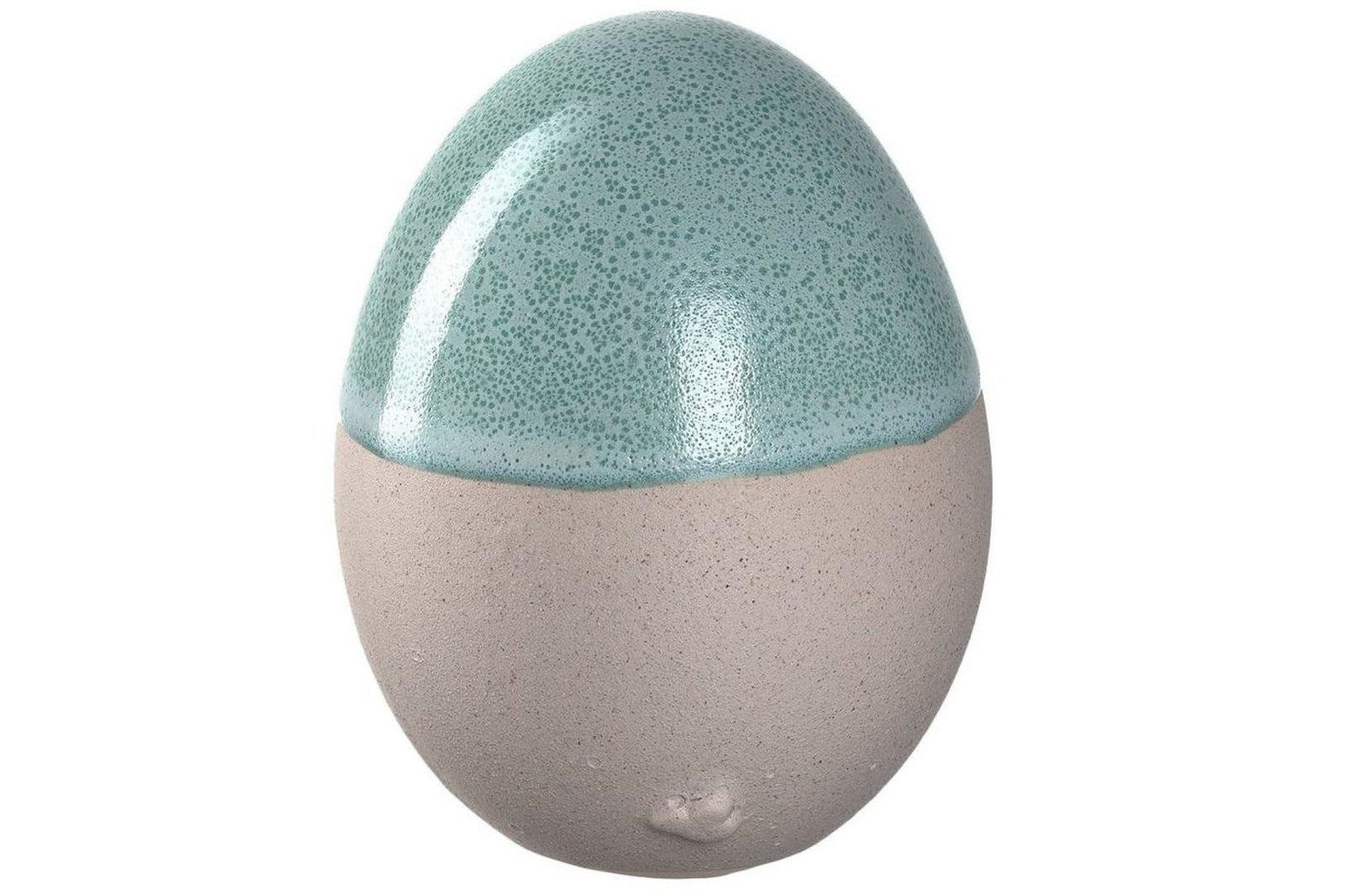 Dísztárgy - SAVONA kerámia tojás 6cm zöld - Leonardo