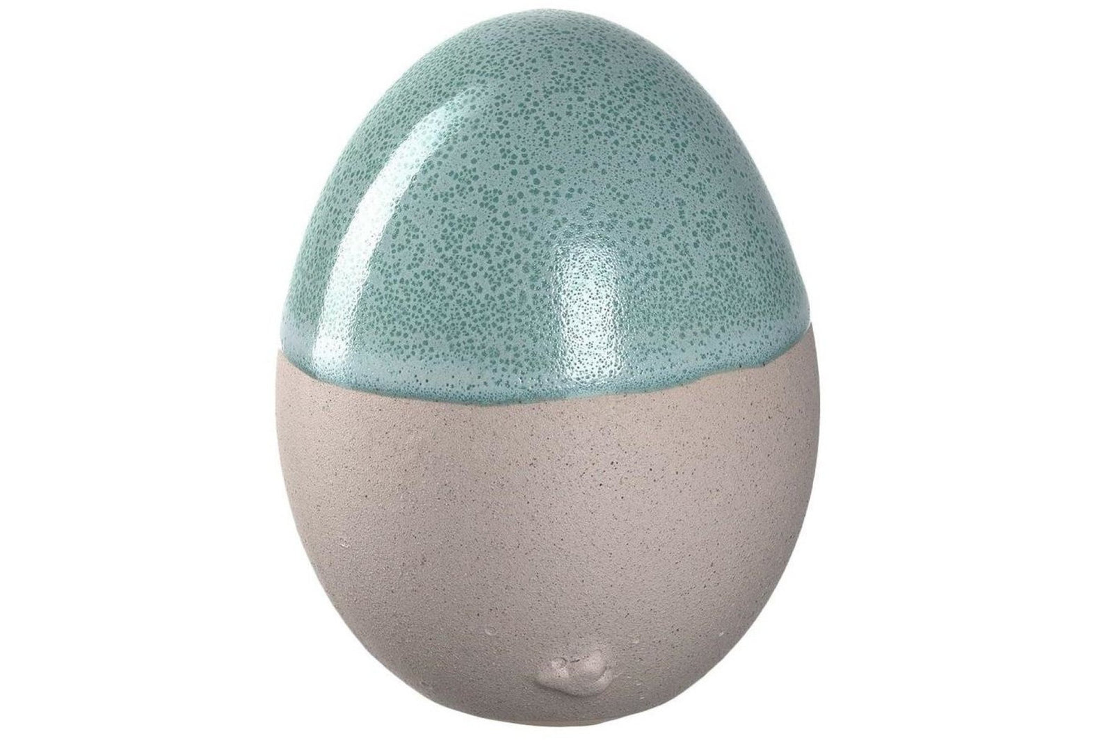 Dísztárgy - SAVONA kerámia tojás 8cm zöld - Leonardo