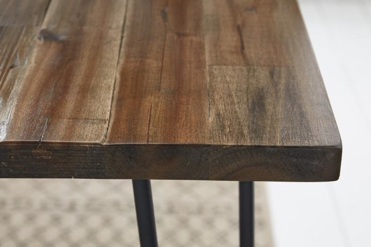 Étkezőasztal - SCORPION barna akác étkezőasztal 160cm