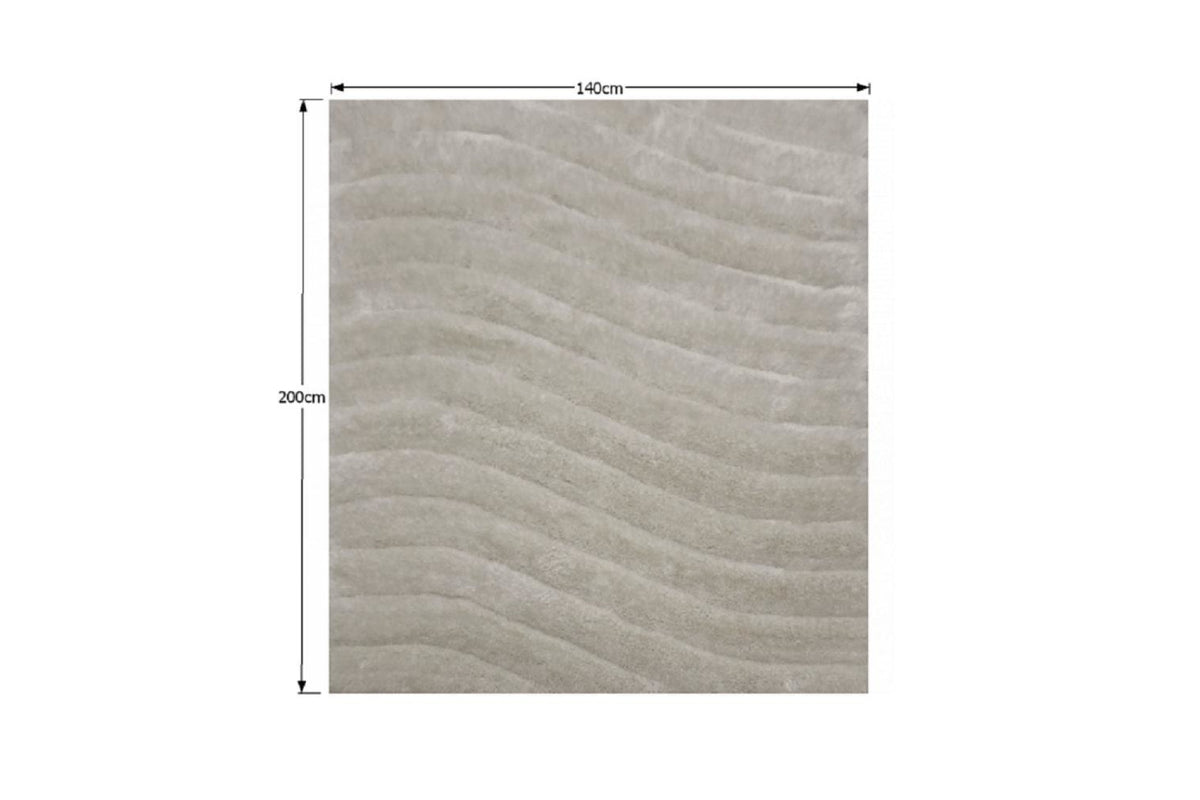 Szőnyeg - SELMA szürke polyester szőnyeg 140x200cm
