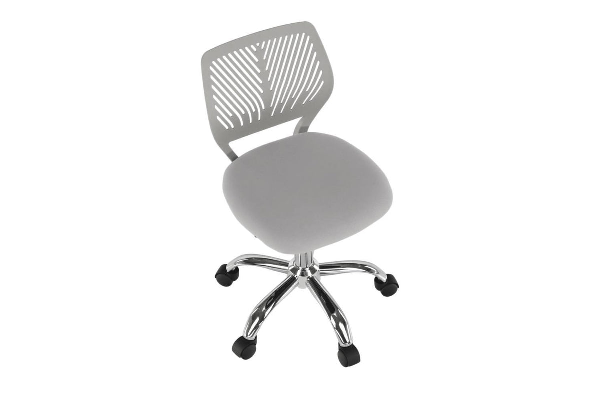 Irodai szék - SELVA szürke ökobőr irodai szék