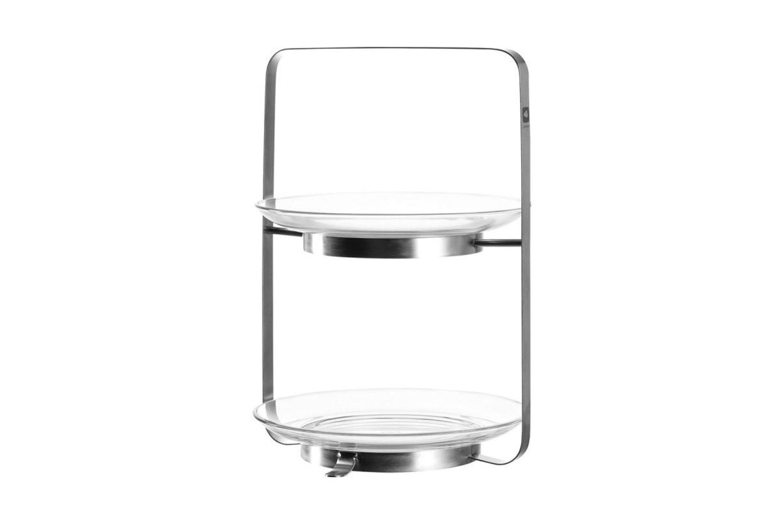 Tortatartó - SENSO 2szintes kínáló 31cm - Leonardo