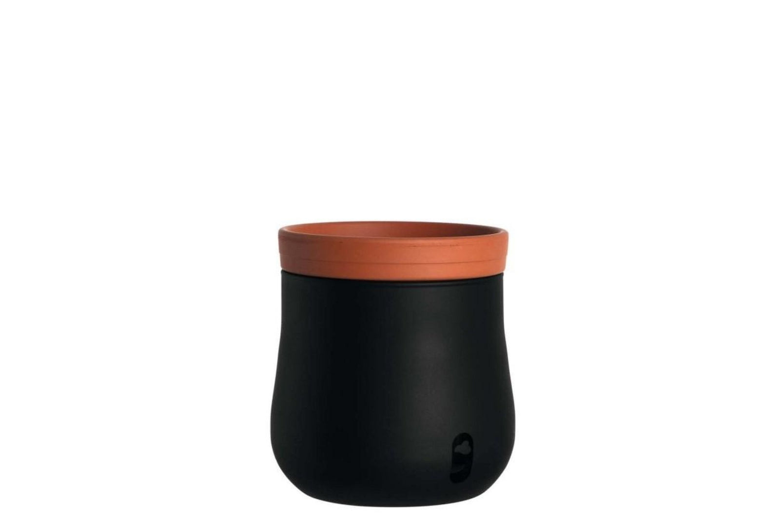 Váza - SERRA önitatós fűszernövény kaspó 24cm fekete - Leonardo