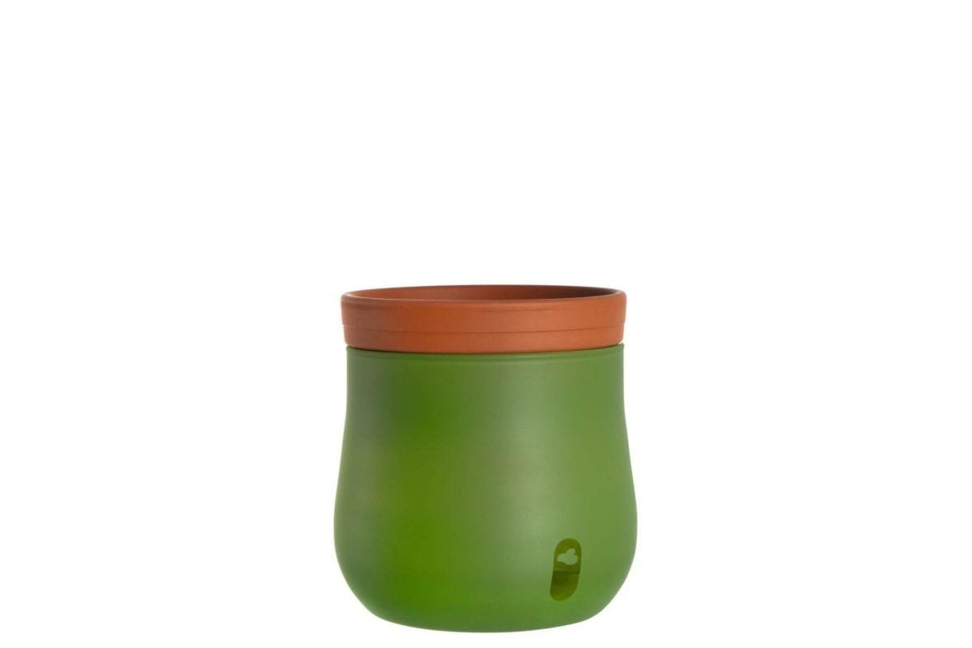 Váza - SERRA önitatós fűszernövény kaspó 24cm zöld - Leonardo