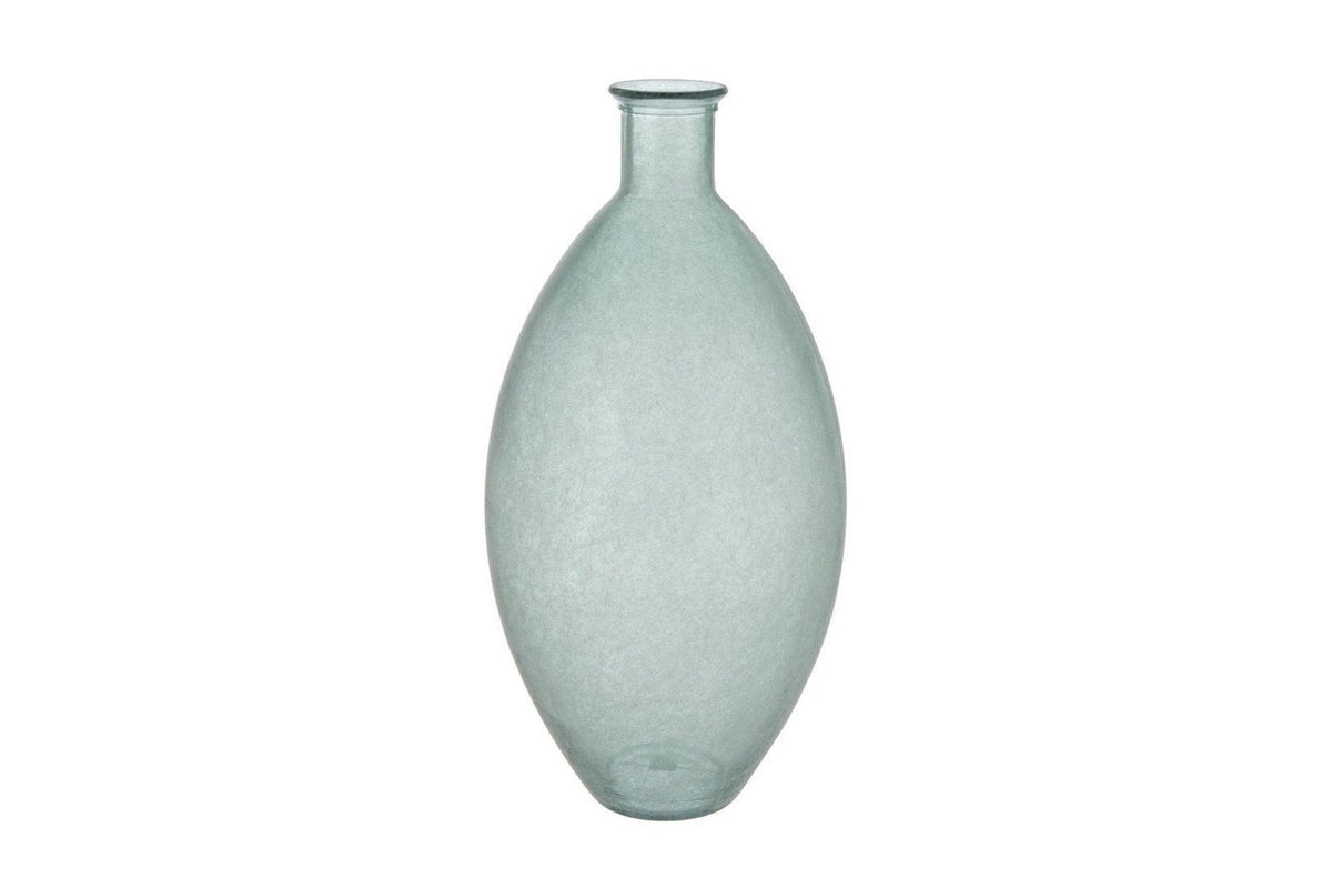 Váza - SILK III kék üveg váza