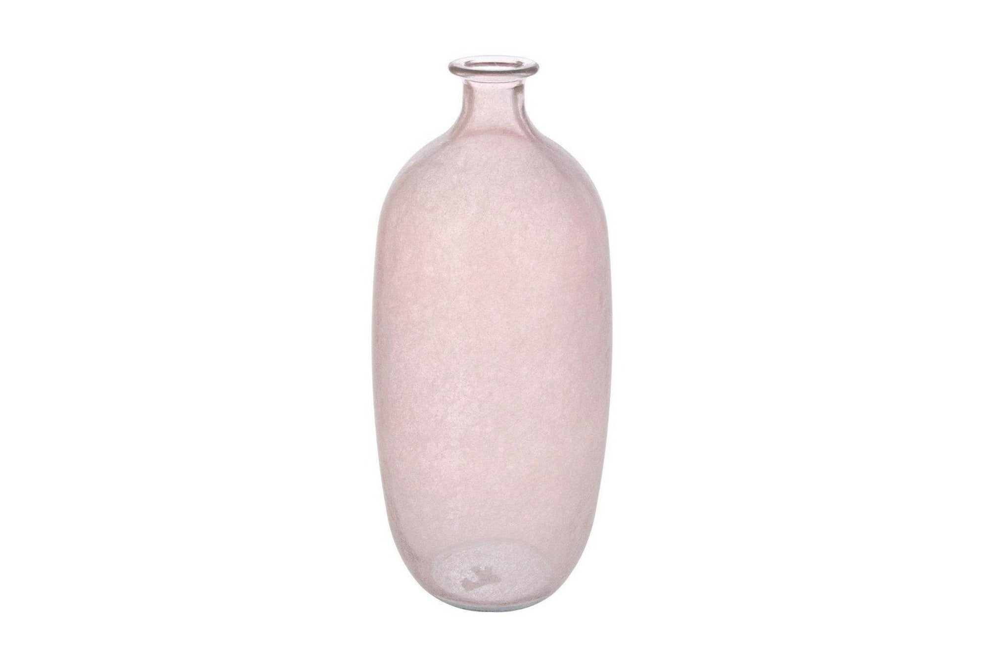 Váza - SILK IV rózsaszín üveg váza