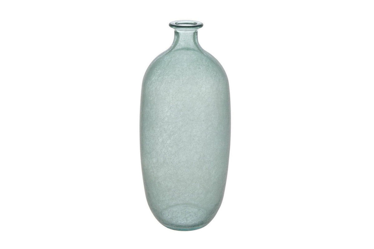 Váza - SILK kék üveg váza