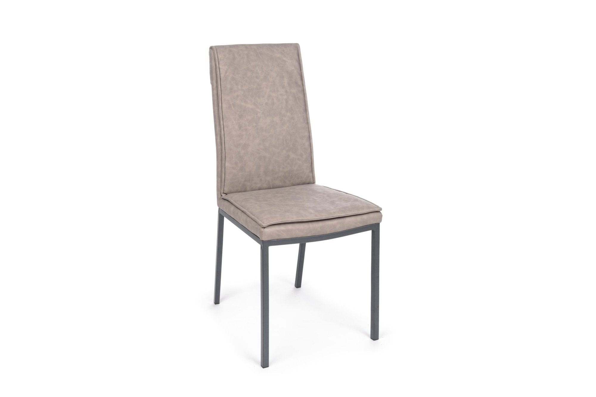 Szék - SOFIE szürke műbőr szék