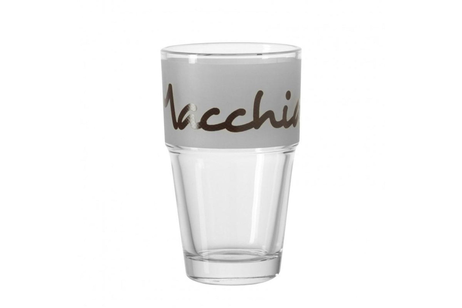 Latte pohár - SOLO pohár latte macchiatós 410ml szatin-barna - Leonardo