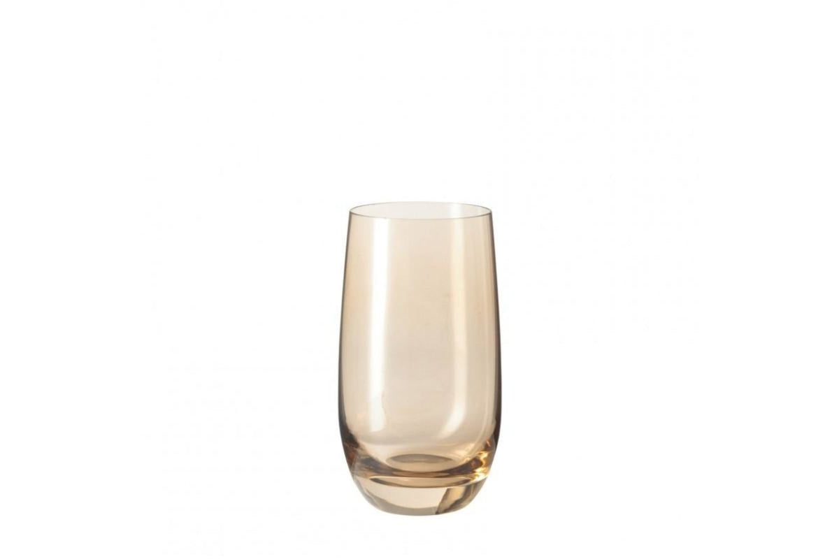Vizespohár - SORA pohár üdítős 390ml barna - Leonardo