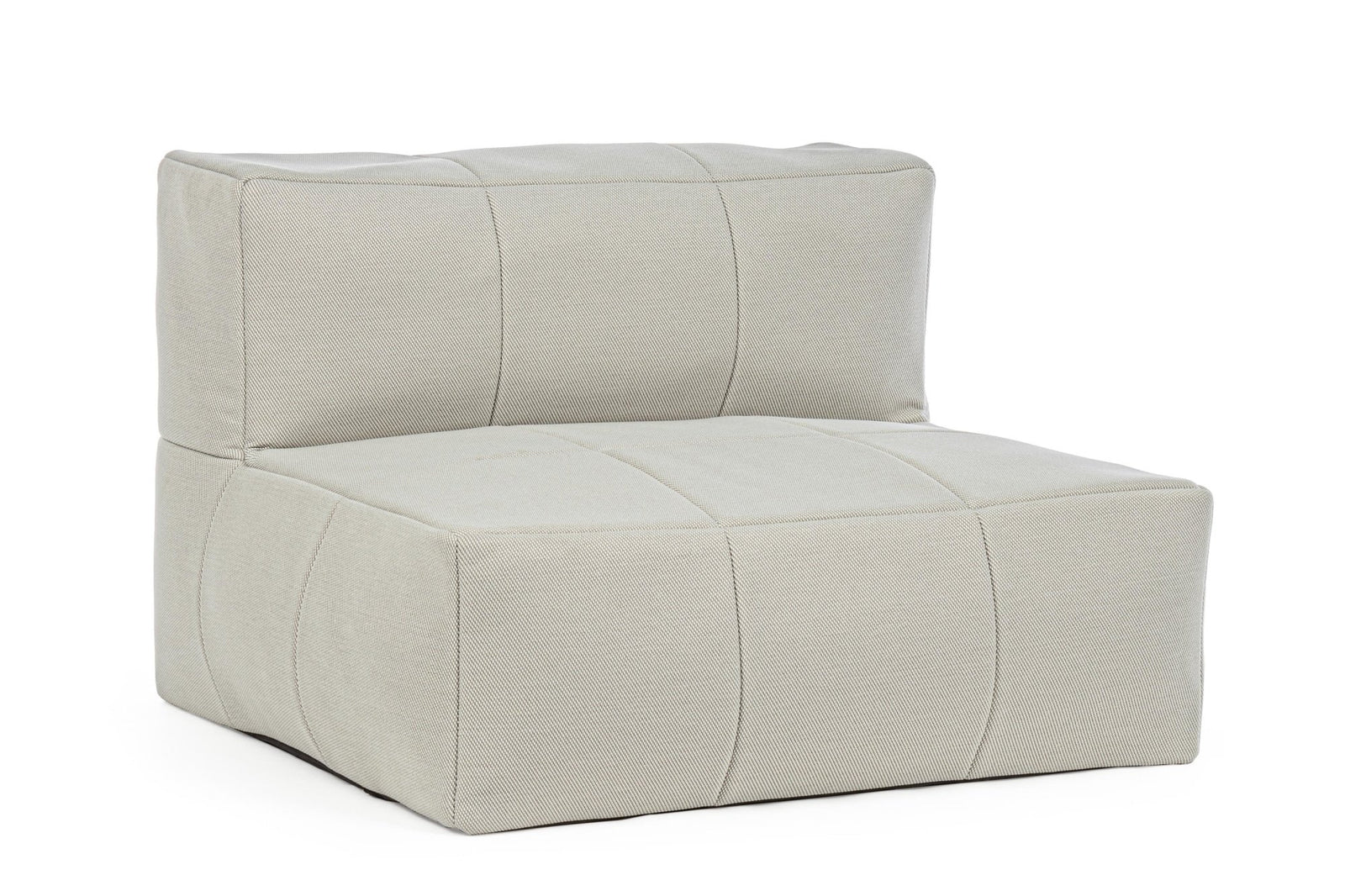 Kerti fotel - SPARROW szürke szövet kerti fotel