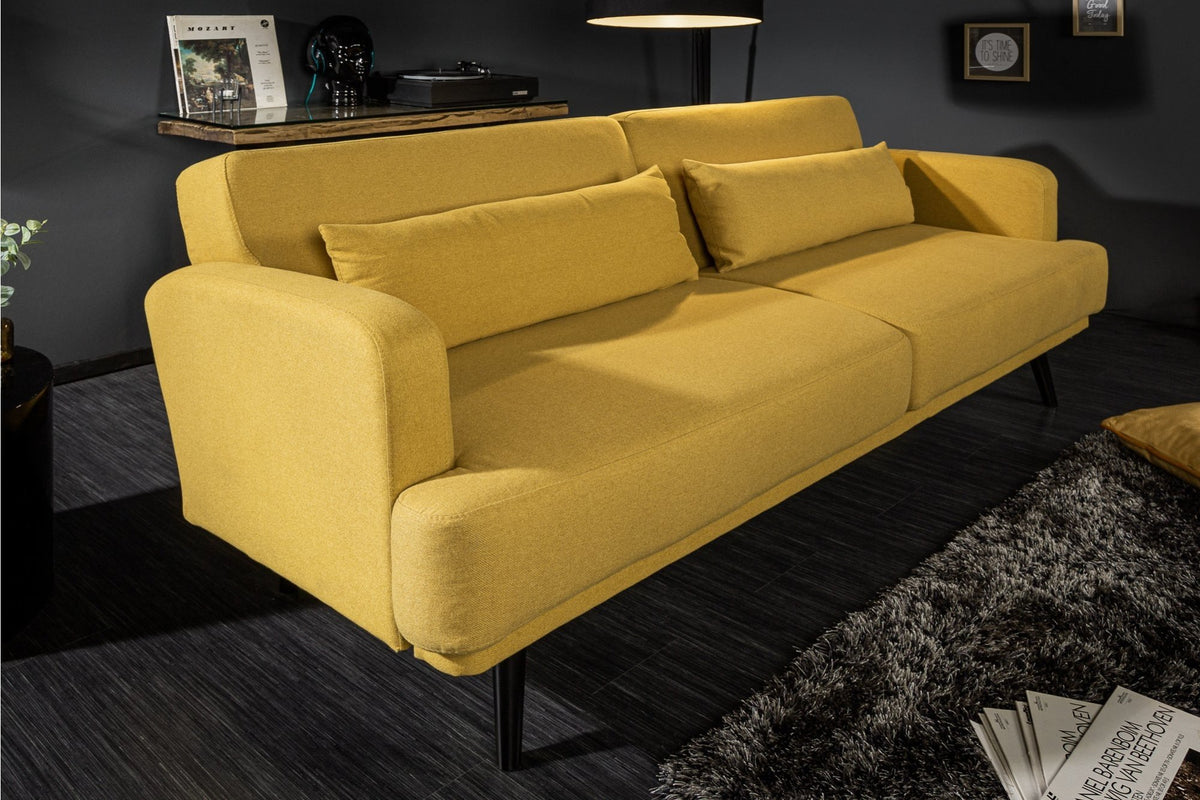 Kanapé - STUDIO sárga kanapé 210cm