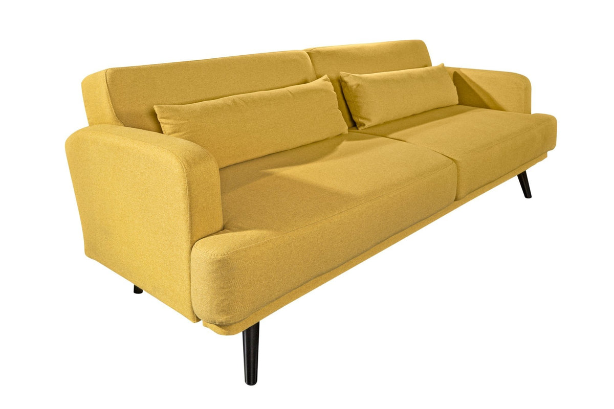 Kanapé - STUDIO sárga kanapé 210cm
