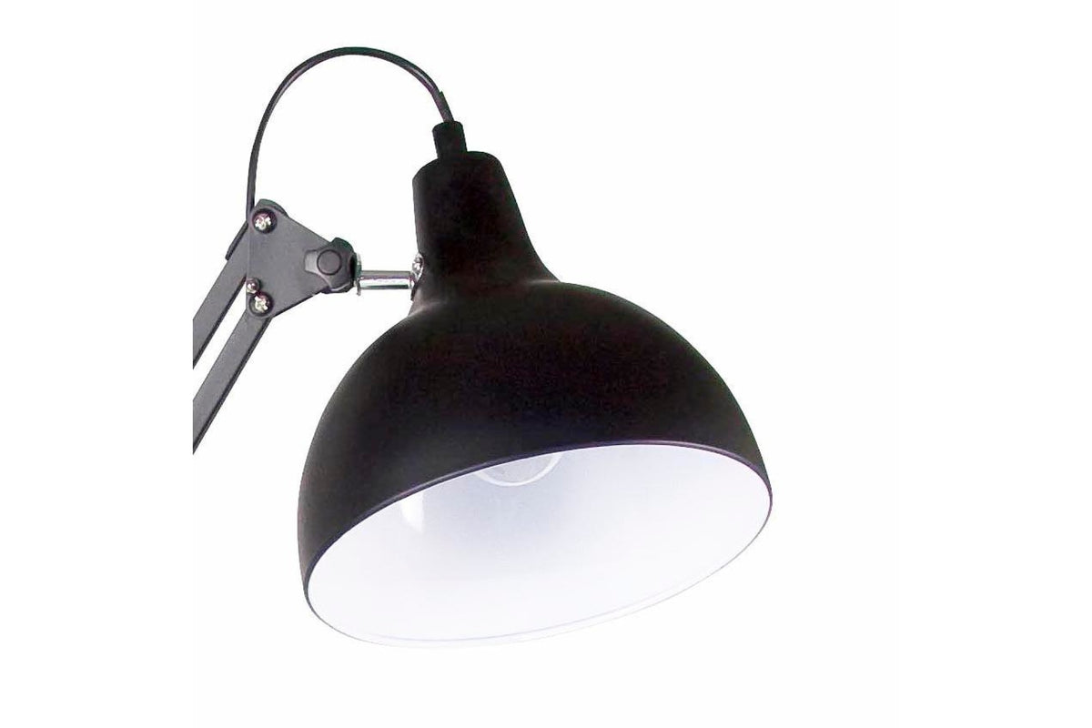 Asztali lámpa - TABLE fekete fém asztali lámpa