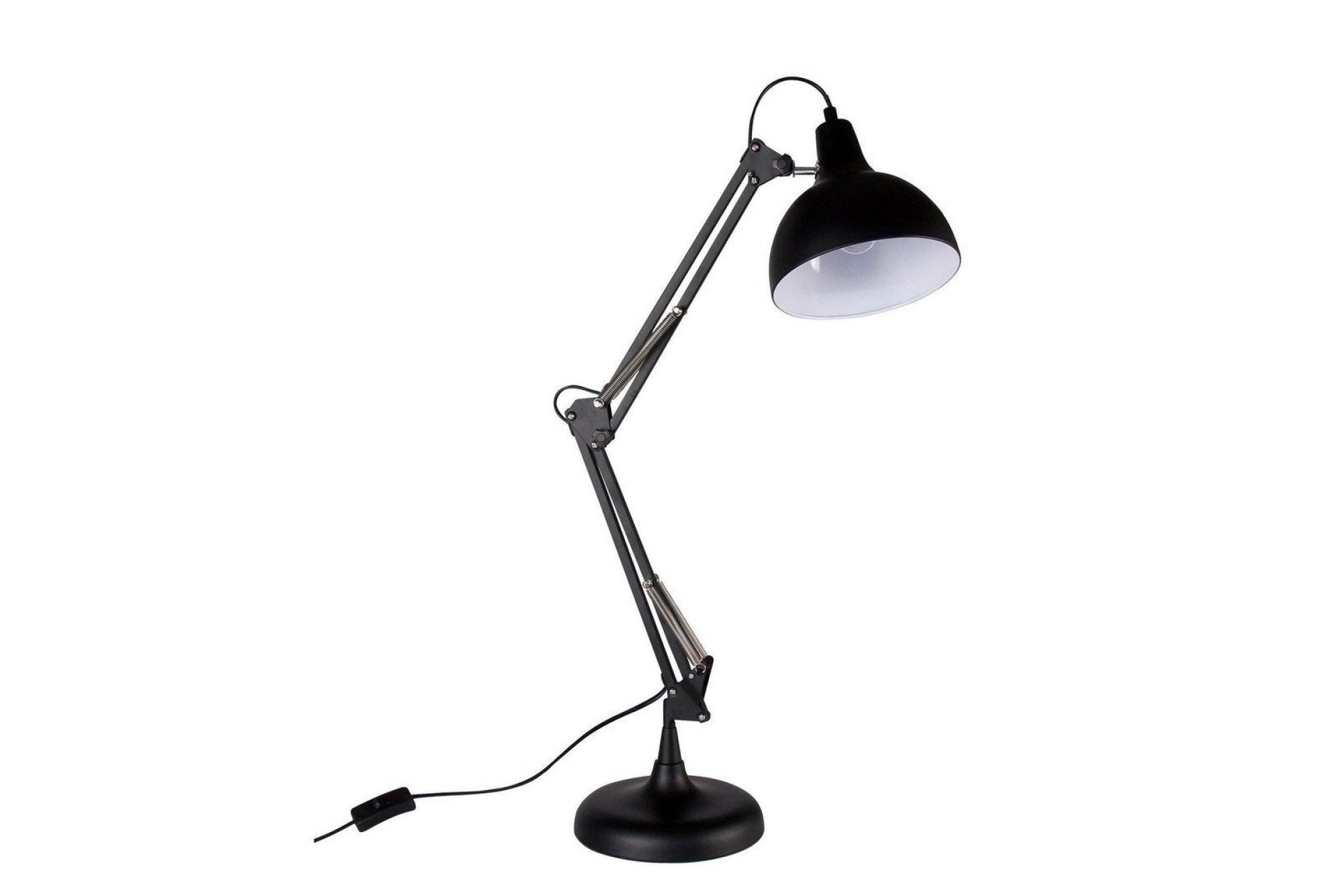 Asztali lámpa - TABLE fekete fém asztali lámpa