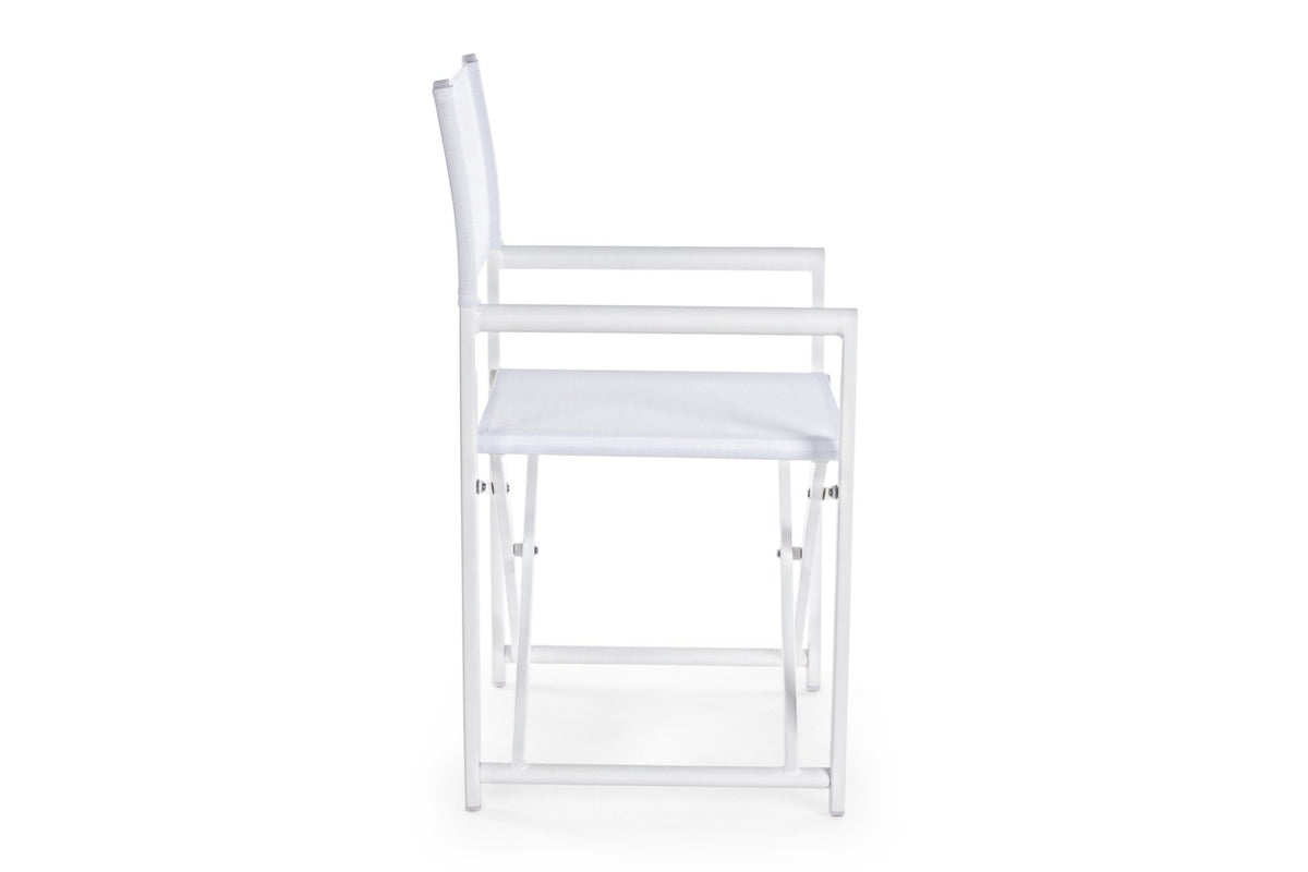 Kerti szék - TAYLOR fehér szövet kerti szék