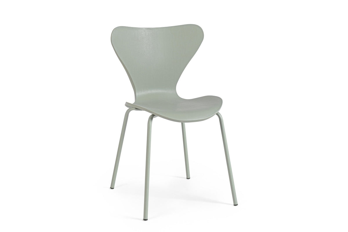 Kerti szék - TESSA zöld acél kerti szék