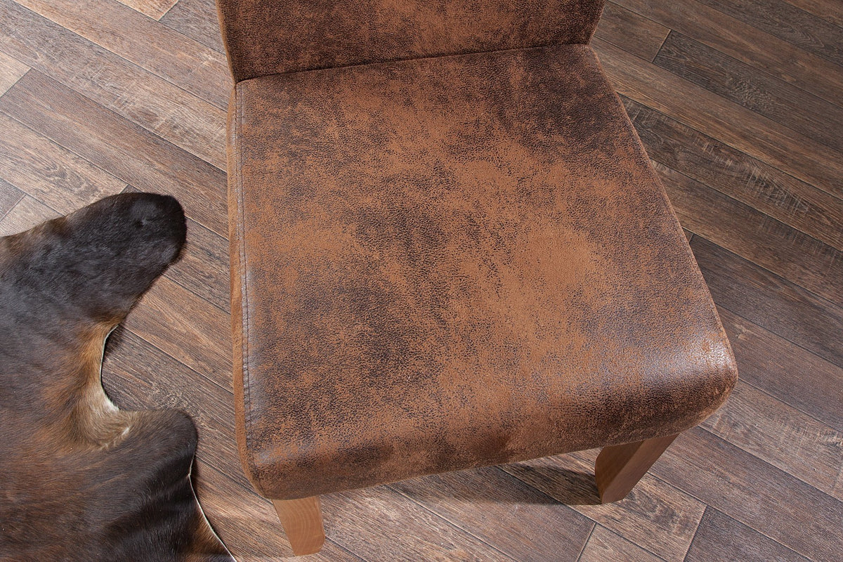 Szék - VALENTINO vintage világos kávészínű szék