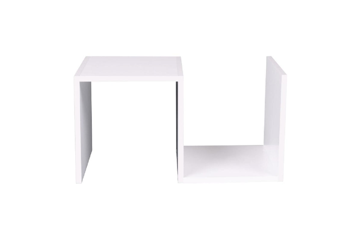 Lerakóasztal - VALMAR fehér mdf lerakóasztal