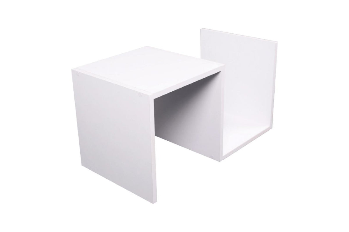 Lerakóasztal - VALMAR fehér mdf lerakóasztal