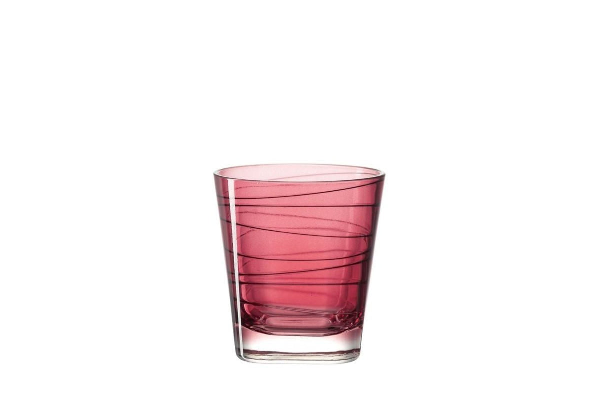 Whiskys pohár - VARIO pohár whiskys 250ml piros - Leonardo