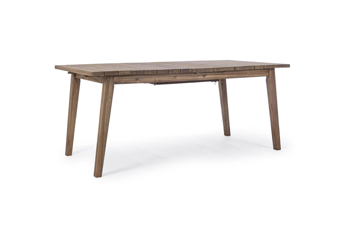 Kerti asztal - VARSAVIA barna akácfa kerti asztal