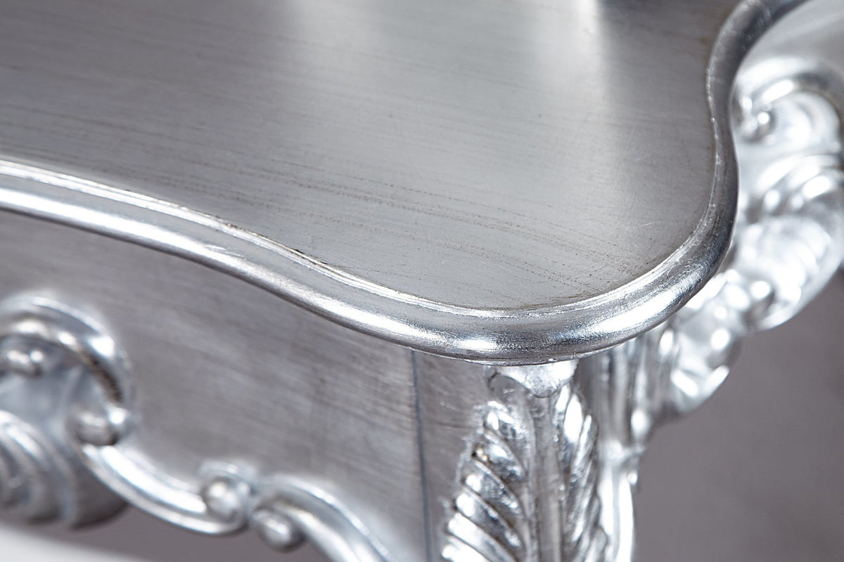 Konzolasztal - VENICE ezüst konzolasztal 110cm