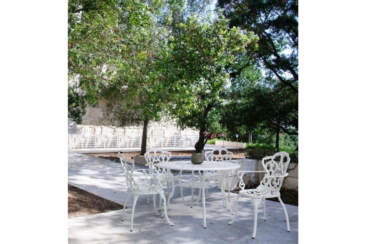 Kerti szék - VICTORIA fehér alumínium kerti szék