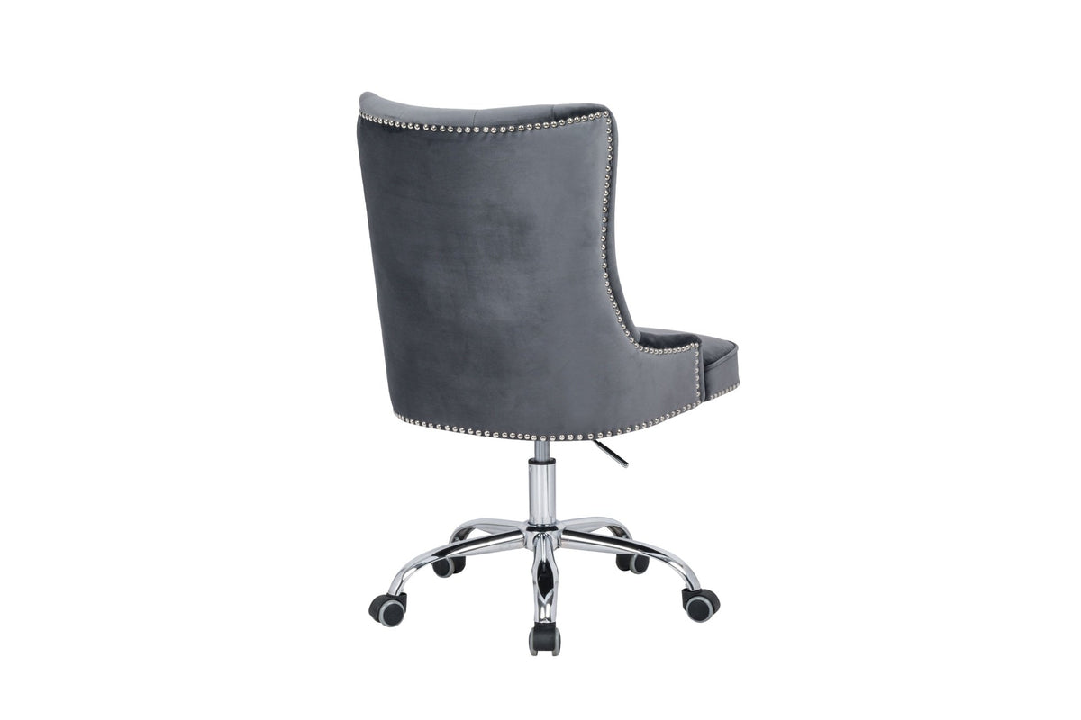 Irodai szék - VICTORIAN ezüstszürke karfás irodai szék