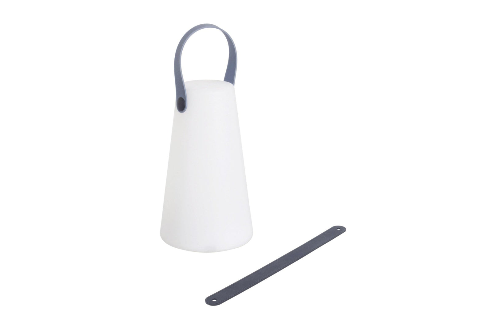 Kültéri lámpa - WARDELL fehér és szürke műanyag felakasztható kültéri lámpa