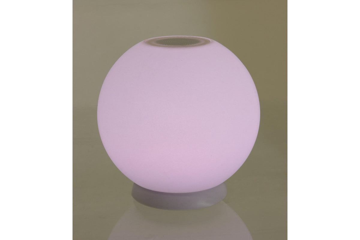 Kültéri lámpa - WARDELL fehér műanyag gömb kültéri lámpa
