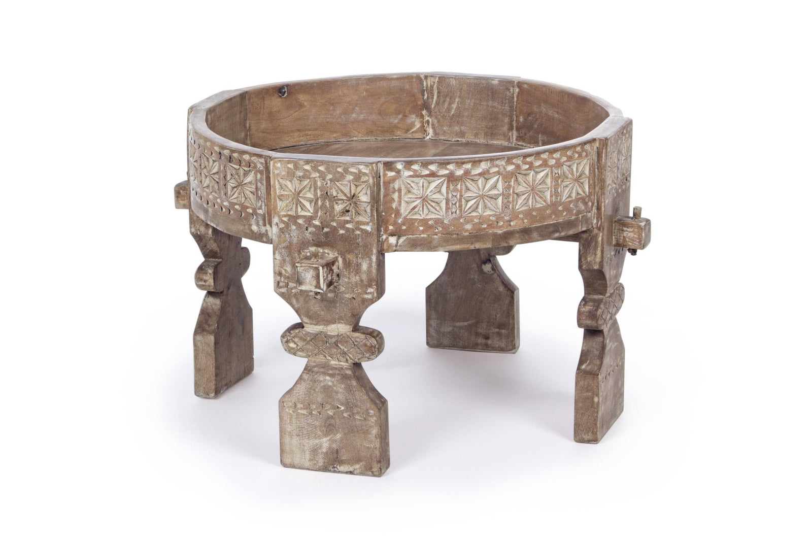 Lerakóasztal - YASIR natúr lerakóasztal 50cm átmérő